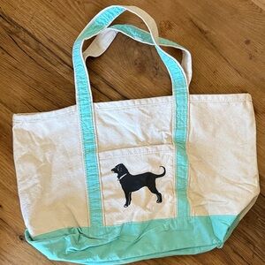 The Black Dog Tote Bag